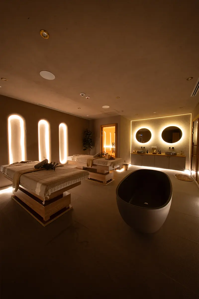 Türk hamamı mermer havuzu